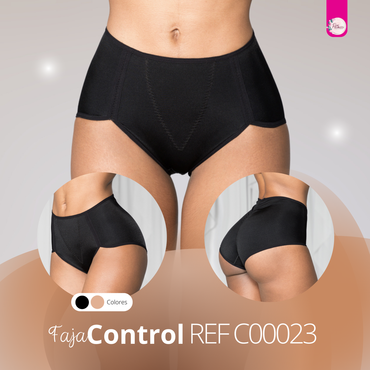 Panty Control Ref. C00023 Negro