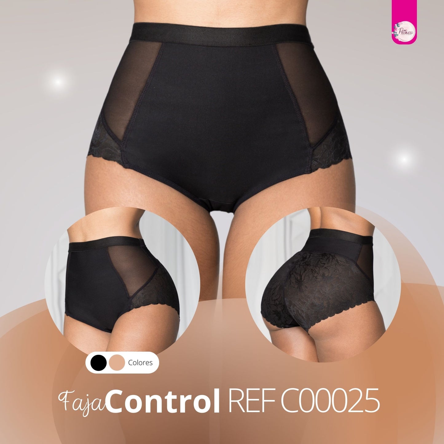 Panty Control Ref. C00025 Negro