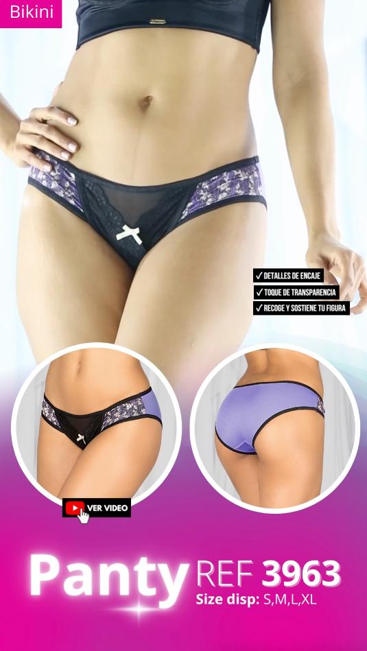 Panty Ref. 3963 (Pack 3 Units)