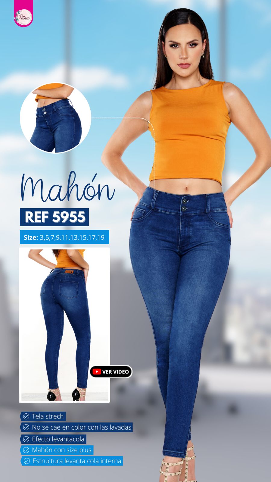 Mahon Skinny Ref. 5955 (Levantacola)