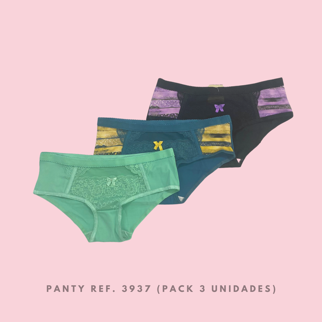 pack panty culotte 